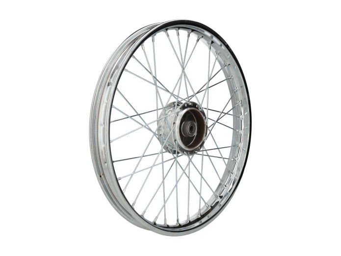 17 inch spoke wheel 17x1.40 chrome Puch Maxi S / N A-quality